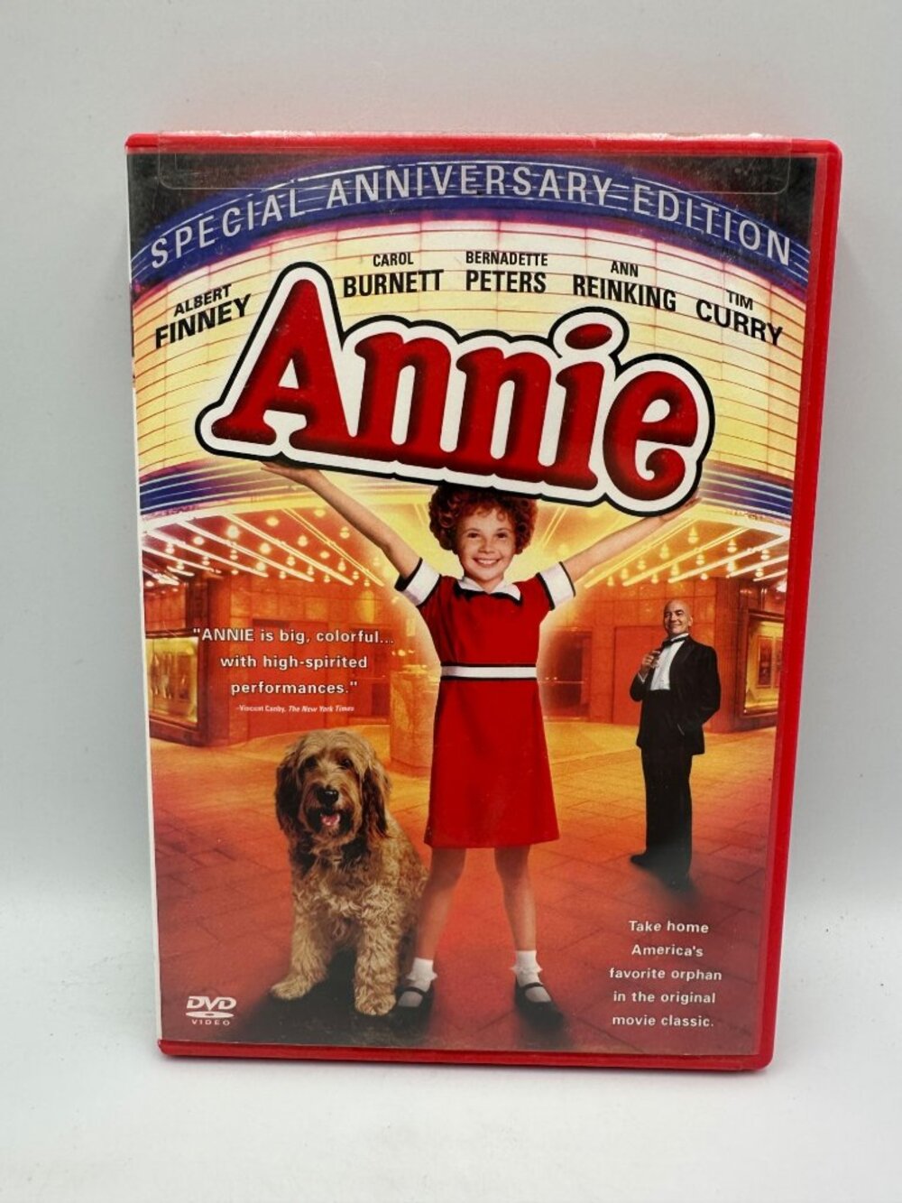 Annie Special Anniversary Edition PG Albert Finney Carol Burnett Columbia DVD